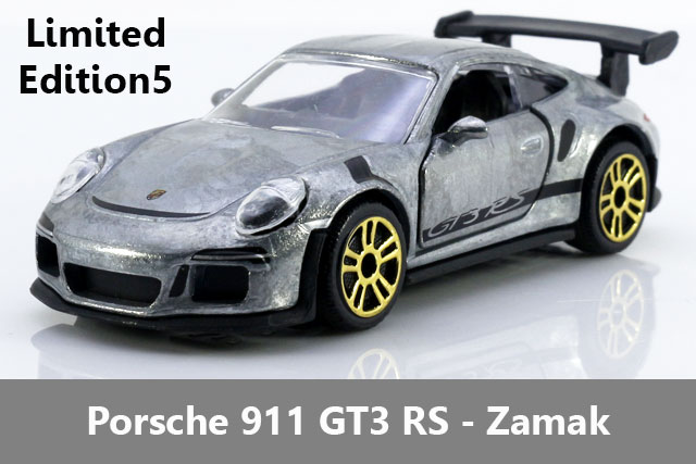 Porsche 911 GT3 RS Porsche Edition Majorette scale model car